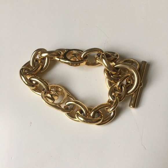 michael kors gold chain bracelet